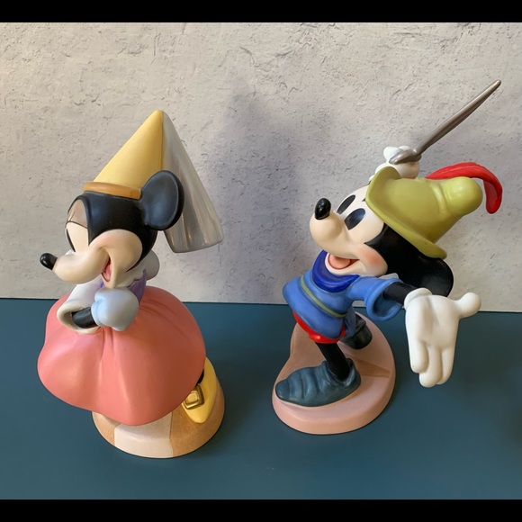 WDCC Brave Little Taylor Mickey Mouse and Princess Minnie - Picture 2 of 12